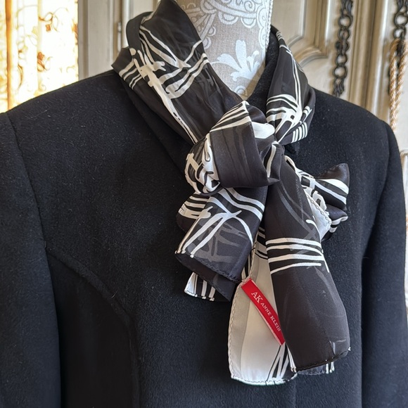 LIZ CLAIBORNE COAT LUXURIOUS CASHMERE & WOOL-SATIN LINING EX-COND. VTG SZ 12 - Picture 8 of 15